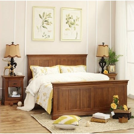 Victoria - BR01 : Trọn Bộ Phòng Ngủ Gỗ Sồi - 03 Pcs
